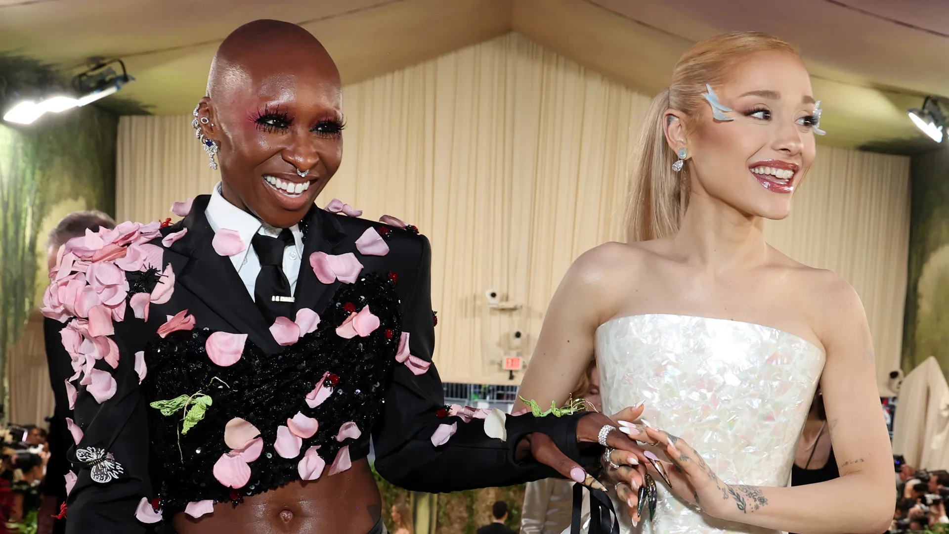 Cynthia Erivo discusses physical bond with Ariana Grande